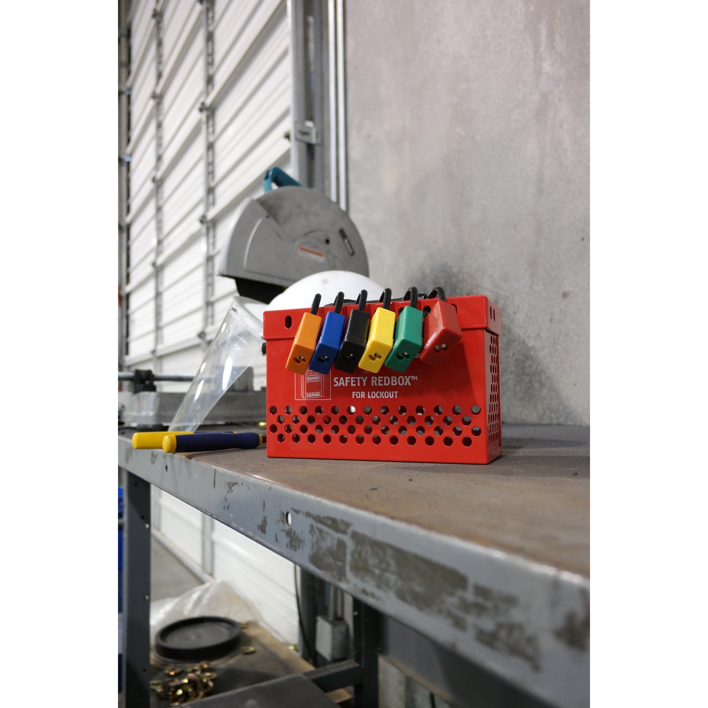 Caja Abus Bloqueo Grupal Acero B835