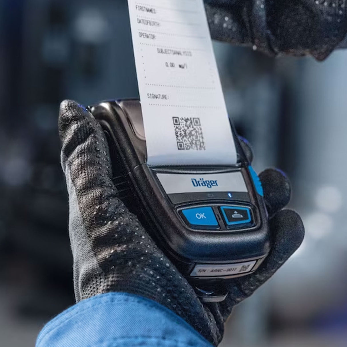 Impresora Portátil Dräger para Alcotest 7000/6000