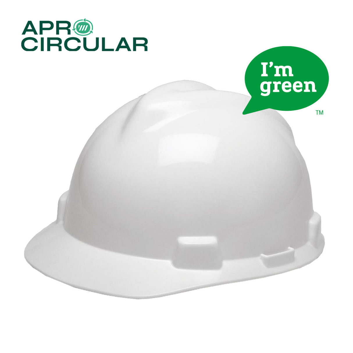 Casco MSA V-Gard Green