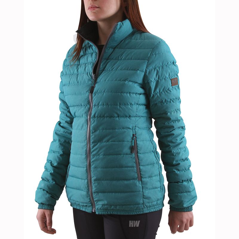 Parka Pluma Hw Goose Reversible Mujer