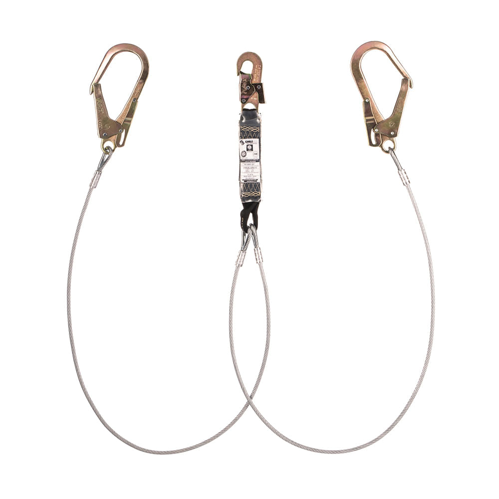 Amortiguador de seguridad Chilesin Impacto con cabo de acero AMR2S-ARA10 1.80