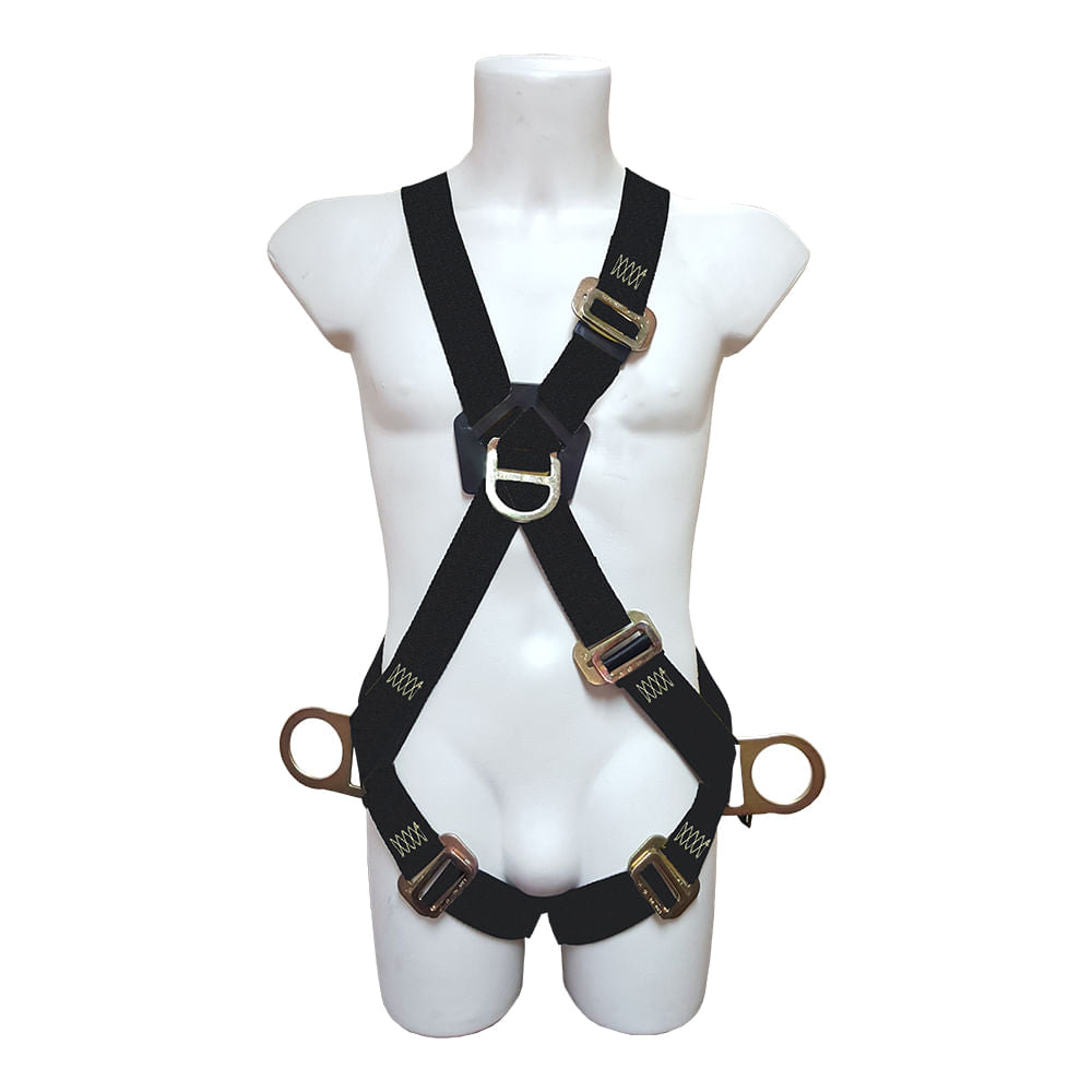 Arnes de seguridad Chilesin 4 argollas en x cinta kevlar