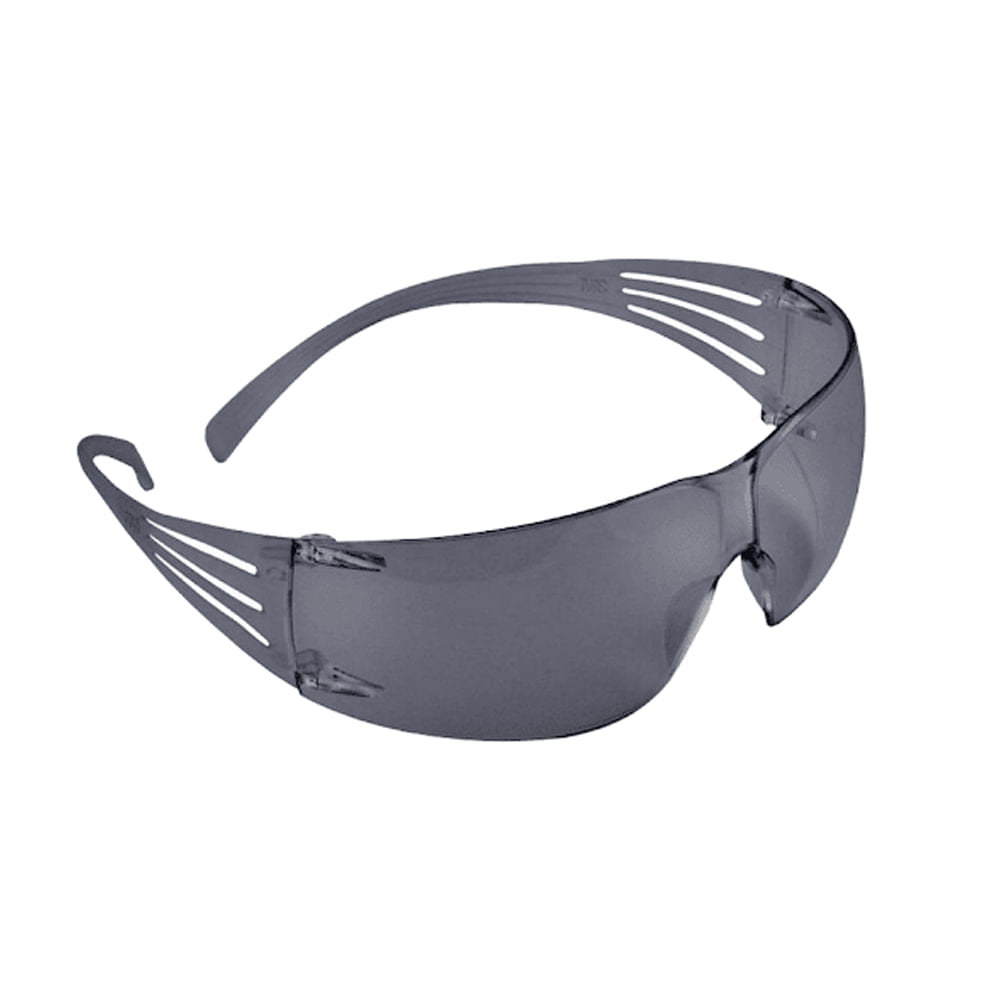Lente de seguridad 3M Secure Fit Antiempañante y Antirayadura Gris