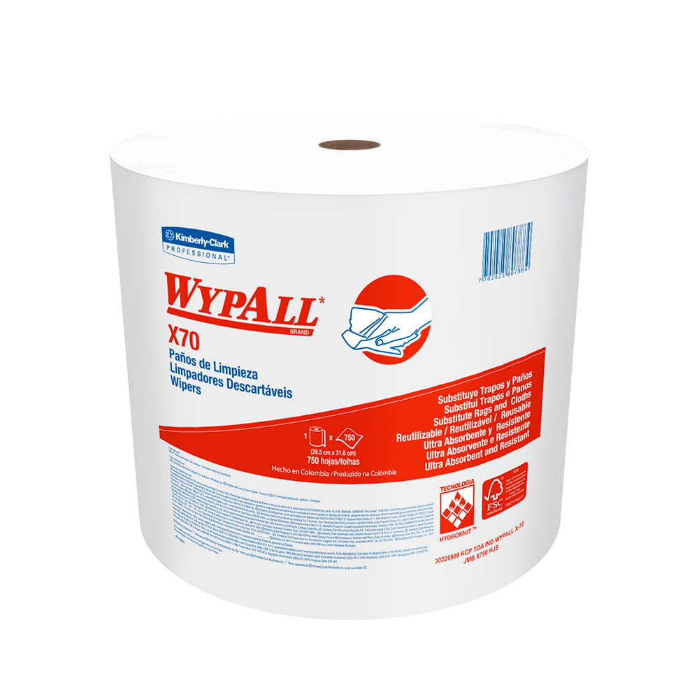 Paño Wypall X-70 Jumbo Roll