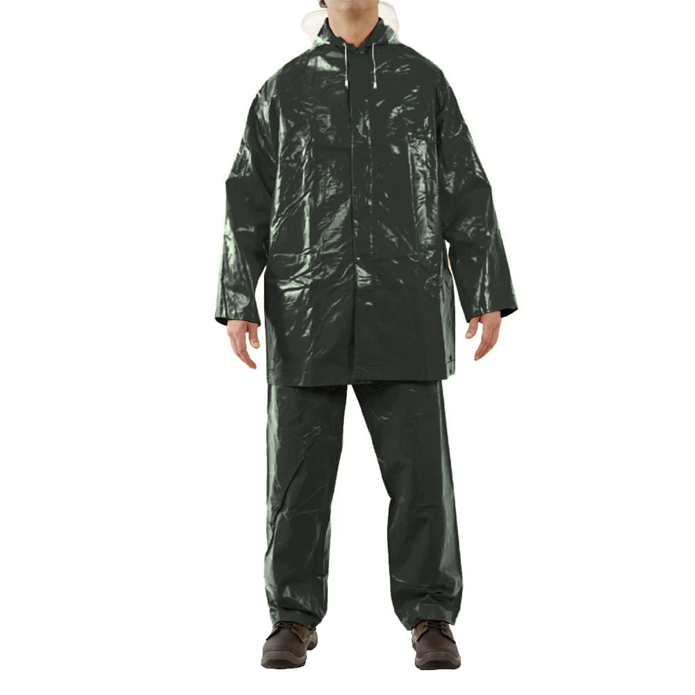 Traje Antiacido de seguridad Black Wold Tiger Eyes Verde