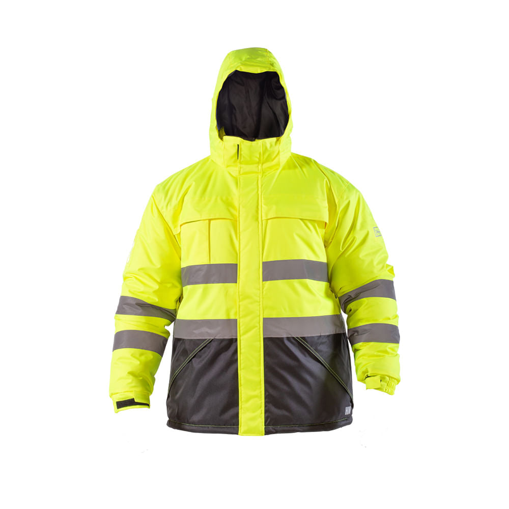 Parka Hardwork Reflectiva Hw Siberia Amarillo Fluor