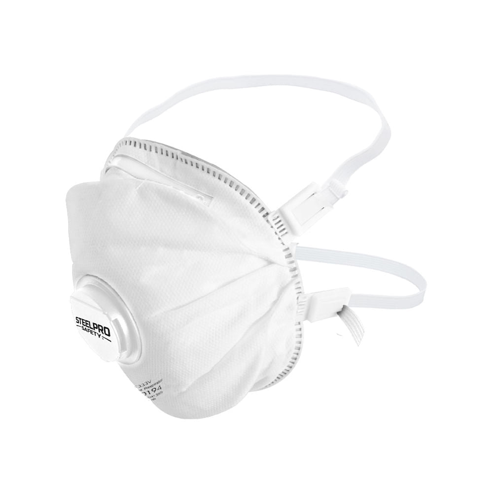 Respirador de Seguridad Steelpro desechable Sf333V Soldador (10 U)
