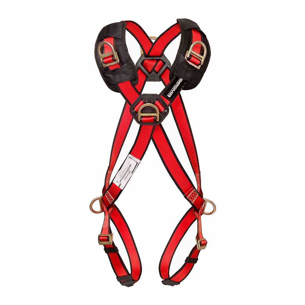 Arnes de seguridad Segma Rescue Redhawk 6A – Apro Seguridad Industrial