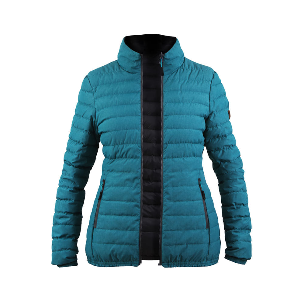 Parka Pluma Hw Goose Reversible Mujer