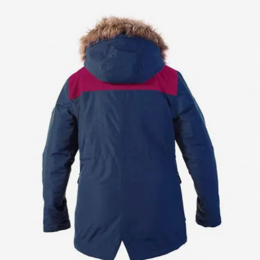 Parka Hardwork Impermeable Kodiak Mujer Azul