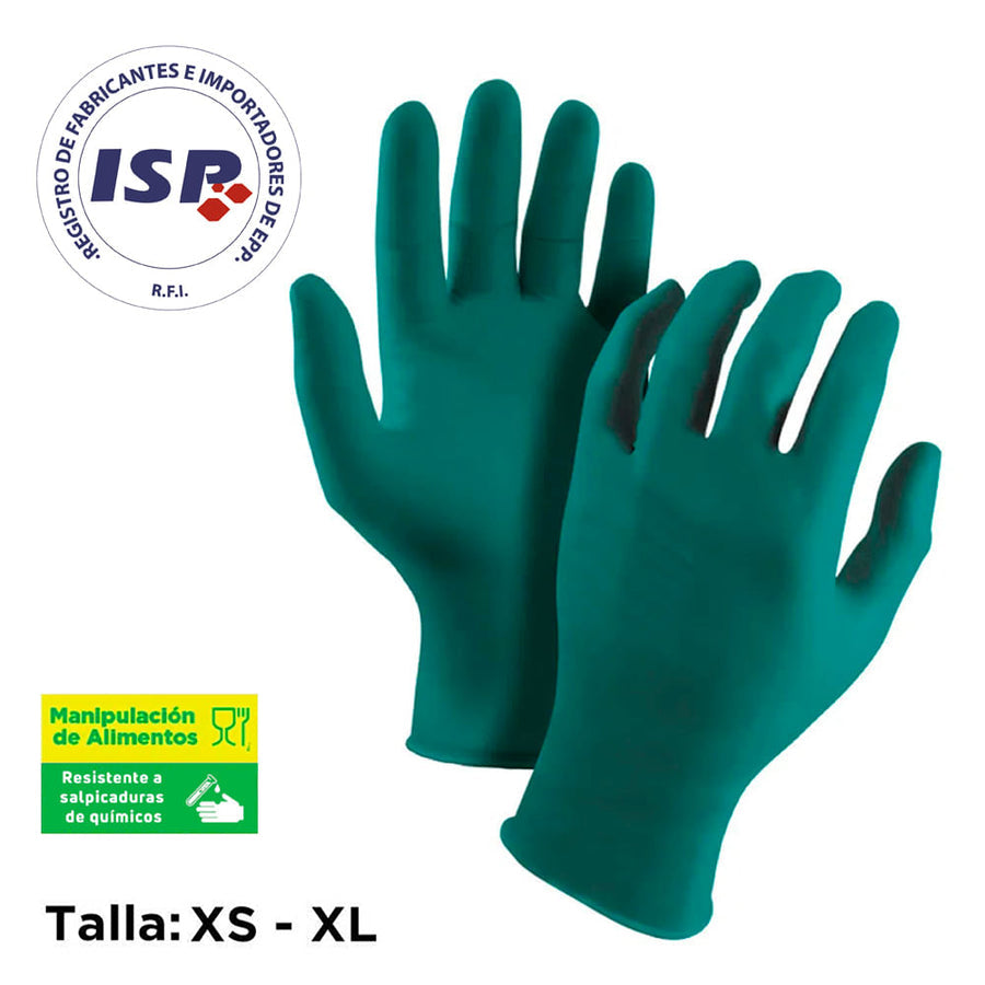 Guantes de Seguridad Ninja Explorer - 100 unidades