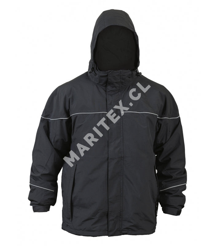 Parka 3 En 1 Maritex Mtx Negra