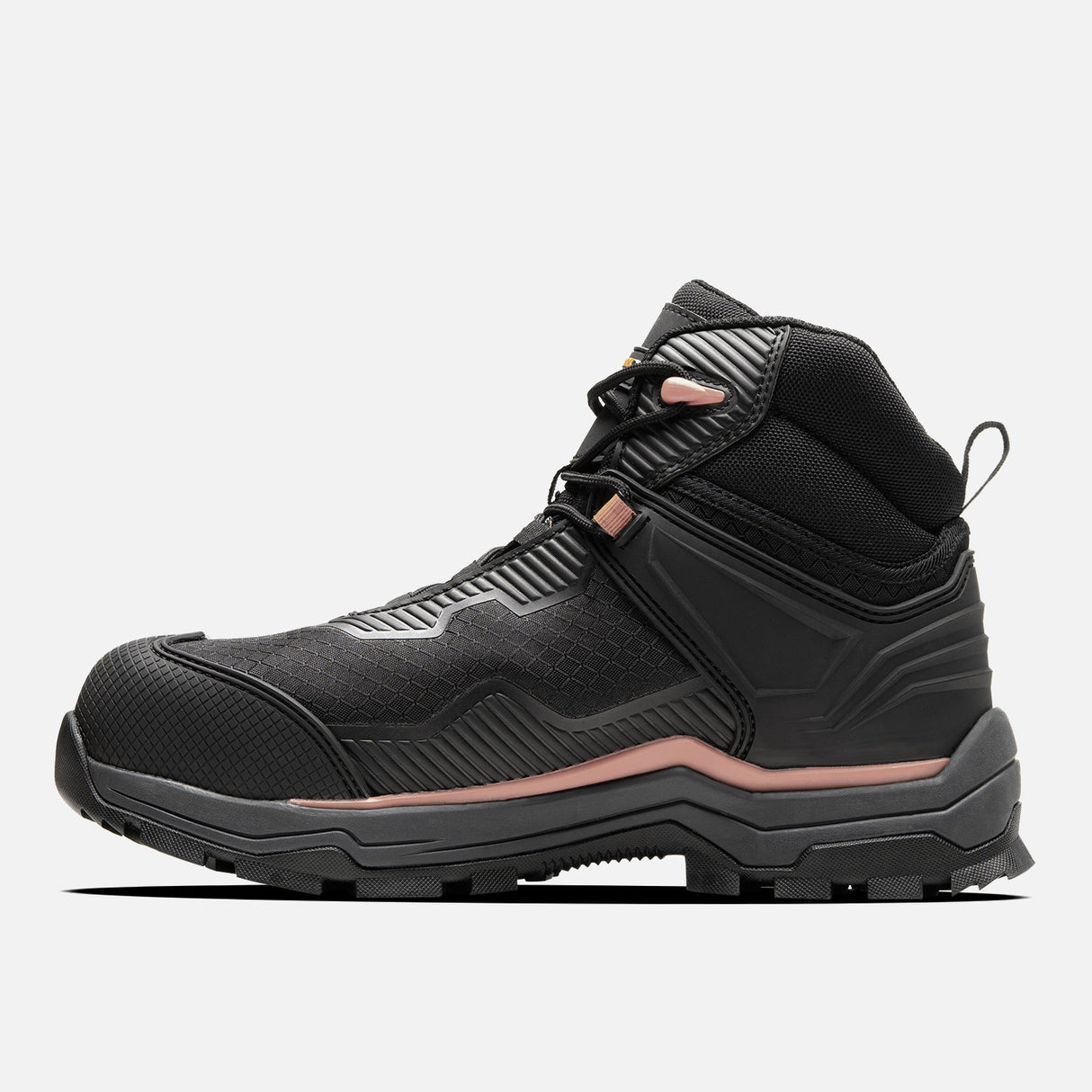 Botín de Seguridad Lippi Stratos Mid Palo Rosa