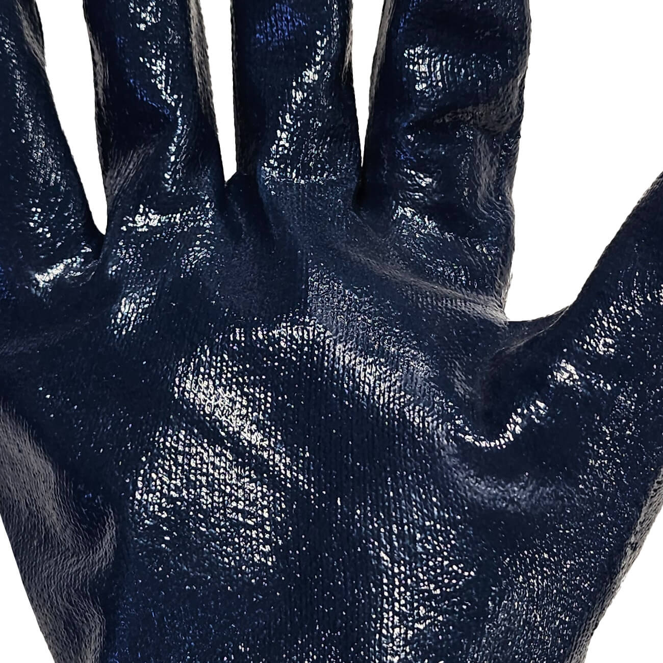 Guantes de Seguridad Nitrilo Puño Tejido GreenWay