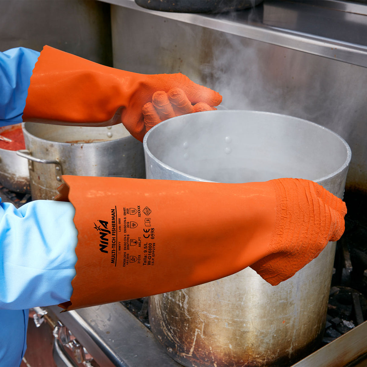 Guantes de Seguridad Ninja Fisherman