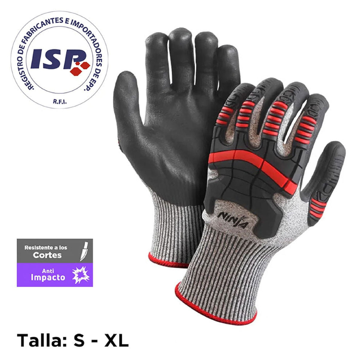 Guantes de Seguridad Ninja Hero