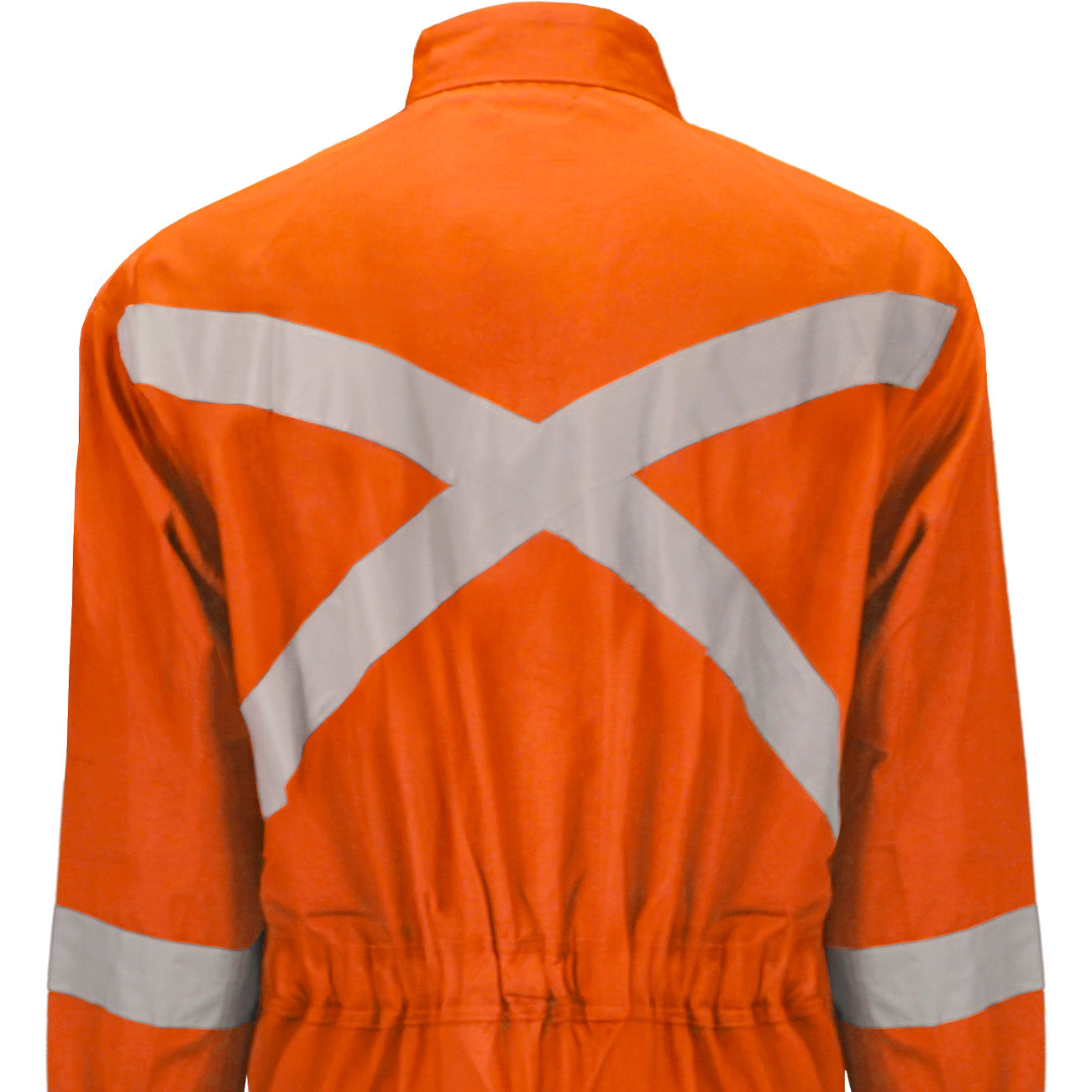 Buzo Black Wolf Piloto Poplin con Cinta Reflectante Naranjo