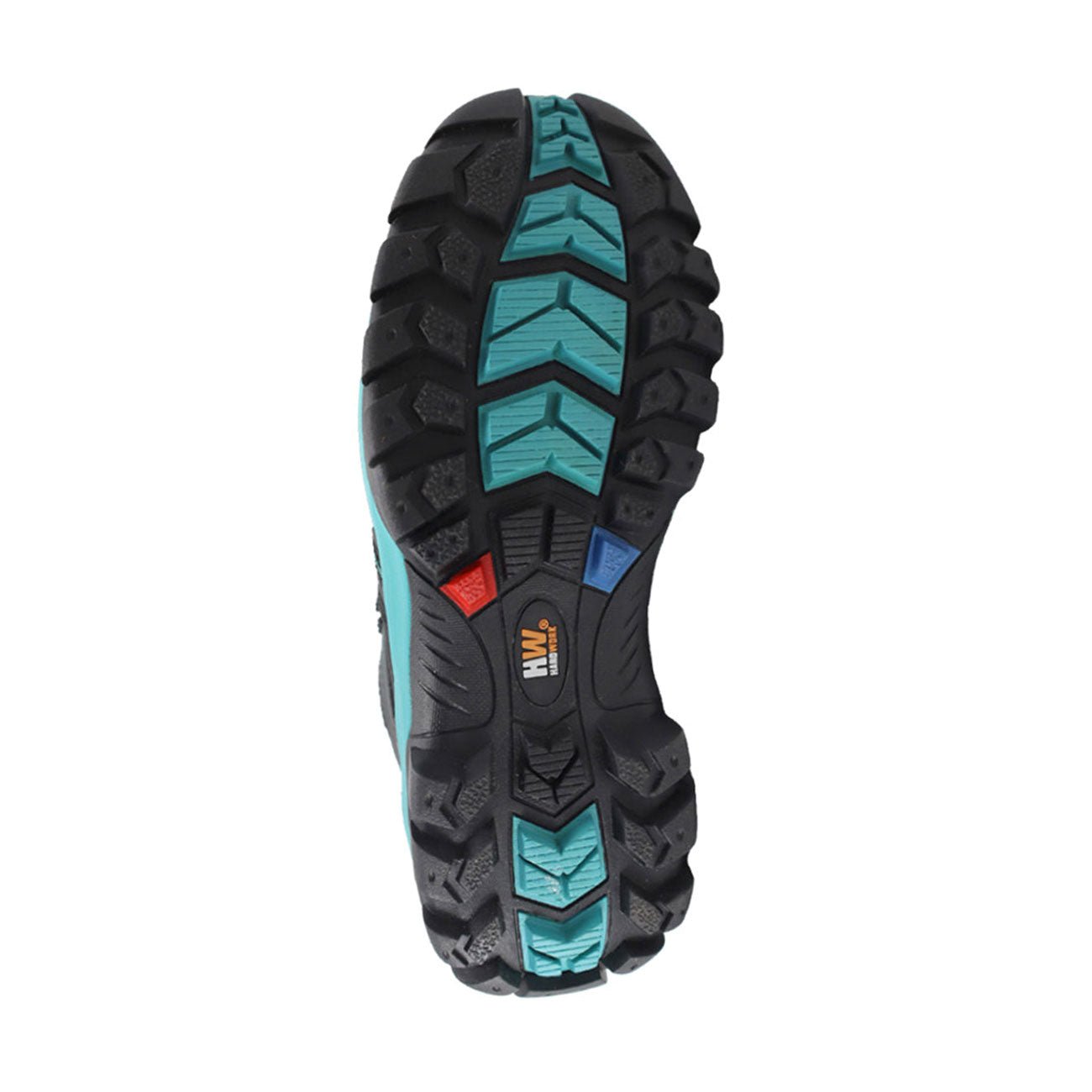 Botín HardWork Bering Low Aqua Mujer