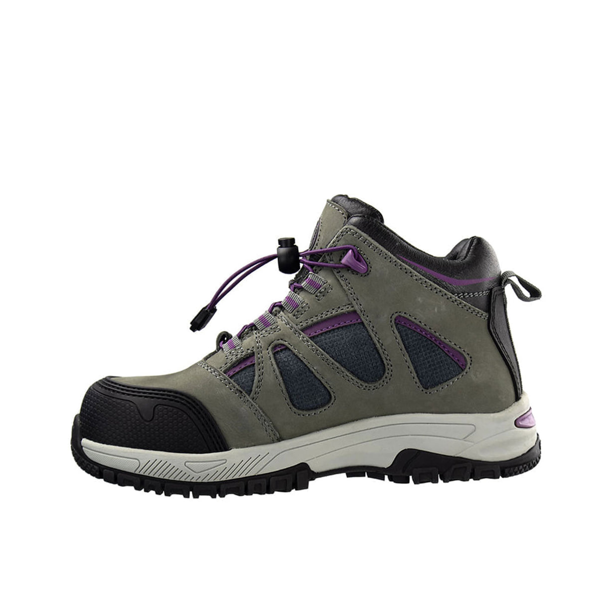 Botín Edelbrock EDBK 177 Mujer Gris Morado