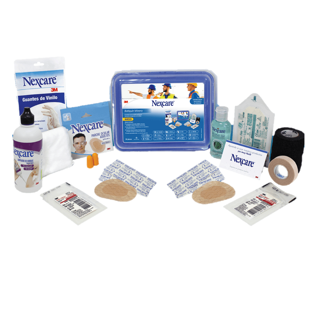 Botiquin 3M Primeros Minero Auxilios