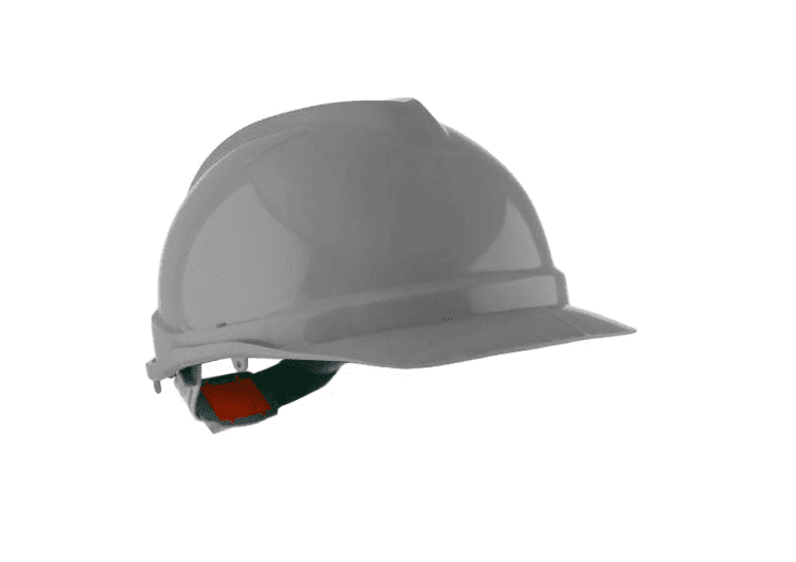 Casco de Seguridad Steelpro Evo III con Arnes Gris