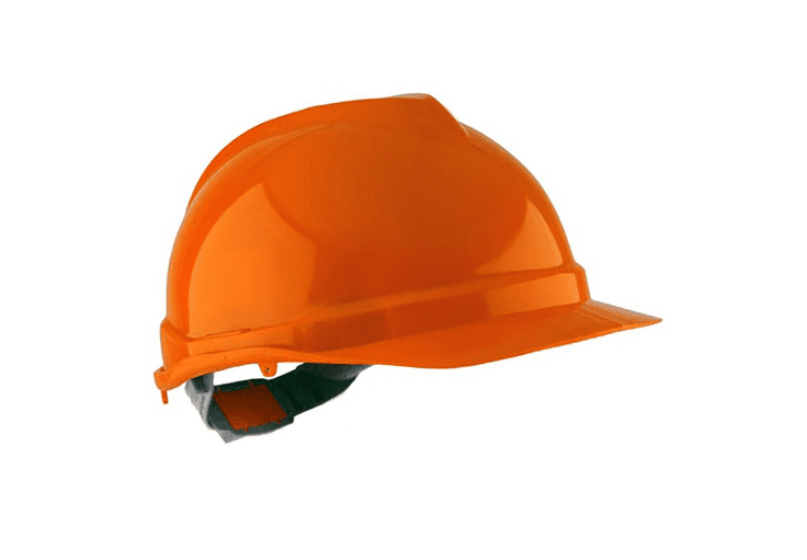 Casco de Seguridad Steelpro Evo III con Arnes Naranjo