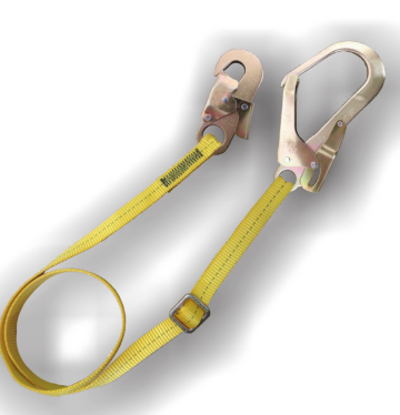 Cabo de vida Chilesin en cinta mosqueton/gancho 1.80