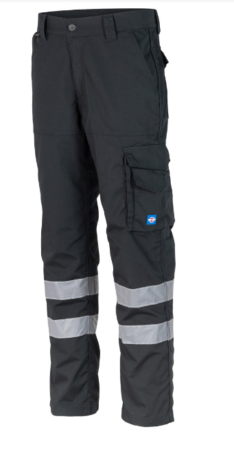 Pantalon Texora Alerce Cargo Negro Con Cinta