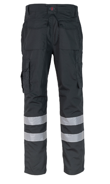 Pantalon Texora Alerce Cargo Negro Con Cinta