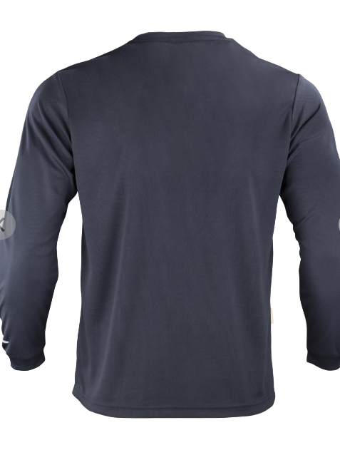 Polera Texora Dryfresh Hombre Manga Larga Azul Marino