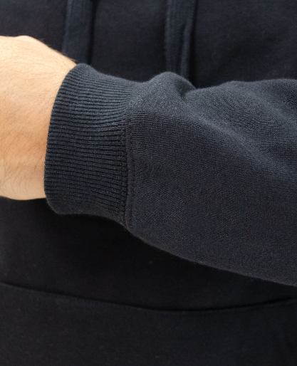 Poleron Texora Hoodie Canguro Negro