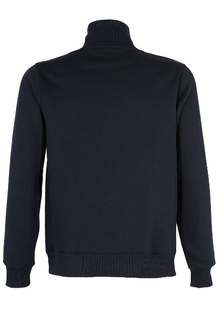 Poleron Texora Medio Cierre Azul Marino