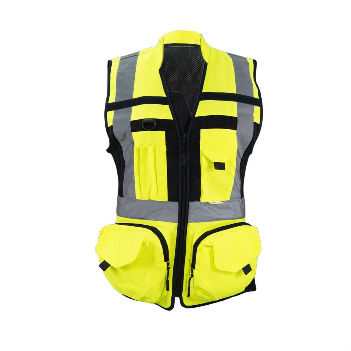 Chaleco Geólogo Minero Under Cover Amarillo Mujer