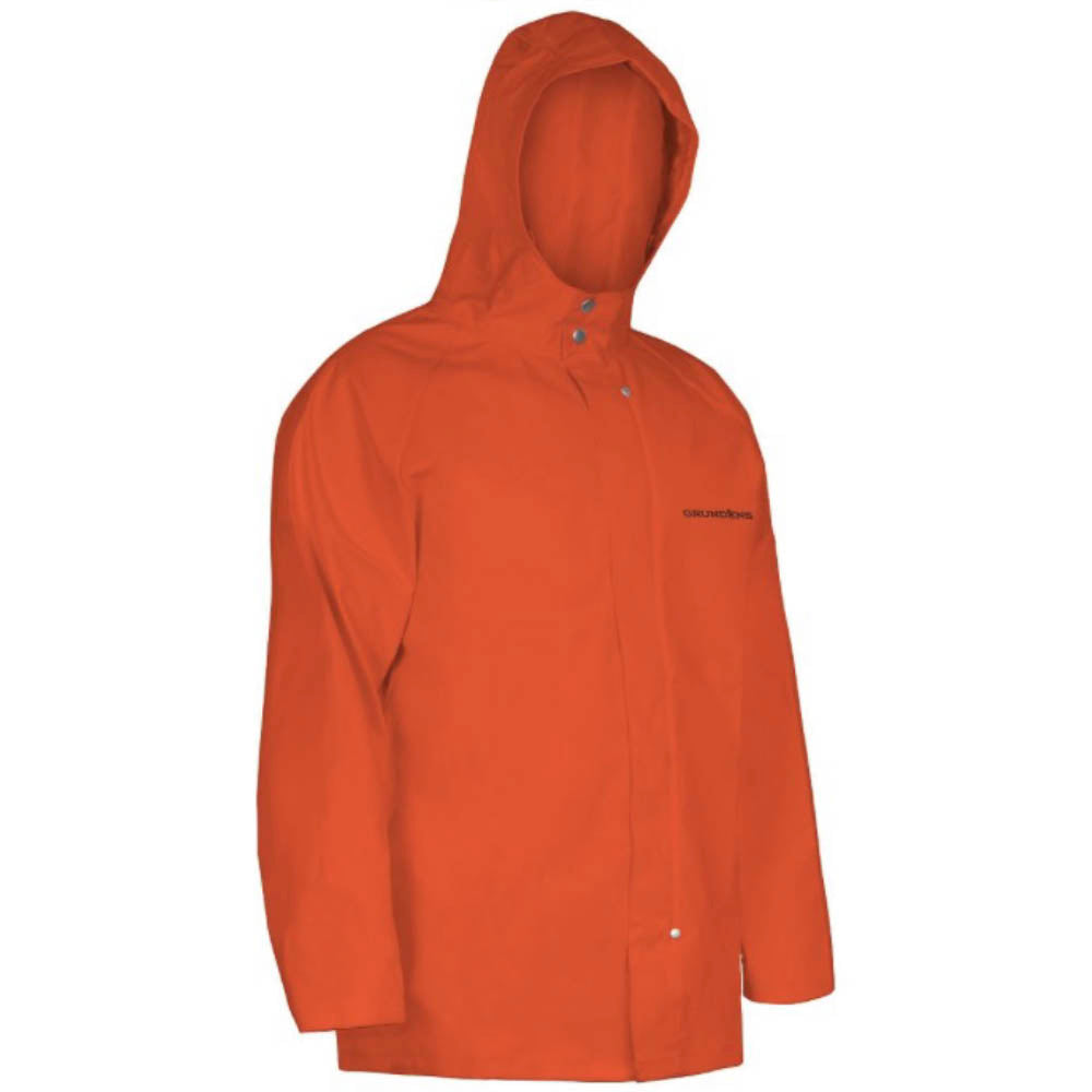 Chaqueta impermeable Shoreman Grundens Naranja – Apro Seguridad