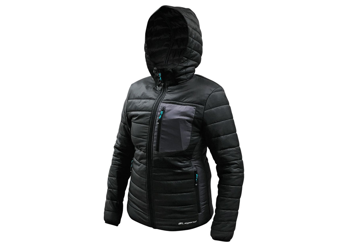 Parka Legend Insulada Russel Mujer Negra