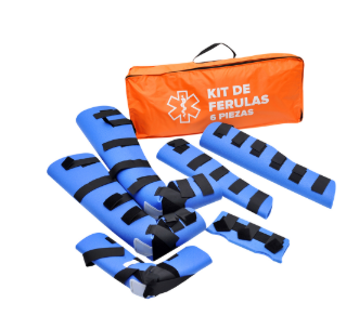 Férula Semi Rígida C/Bolso De 6 Piezas