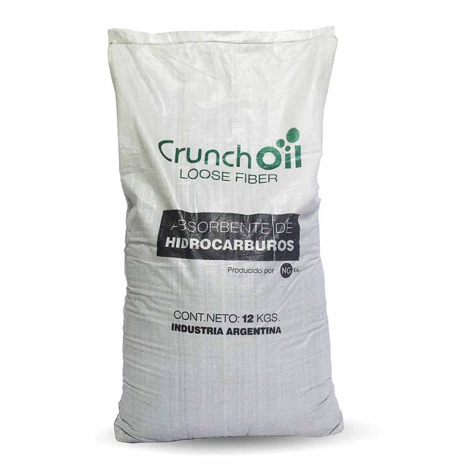 Absorbente Crunch Oil Loose Fiber – Apro Seguridad Industrial