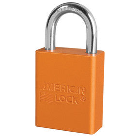 Candado Master Lock Aluminio S 1105 Naranja