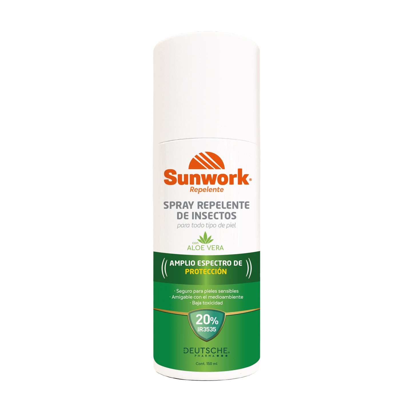 Repelente de Insectos en Spray Sunwork 150 ml