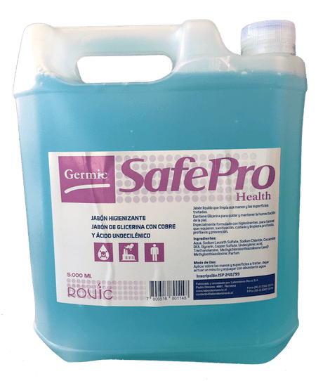 Jabon Safepro Glicerina Liquido 5 Lt