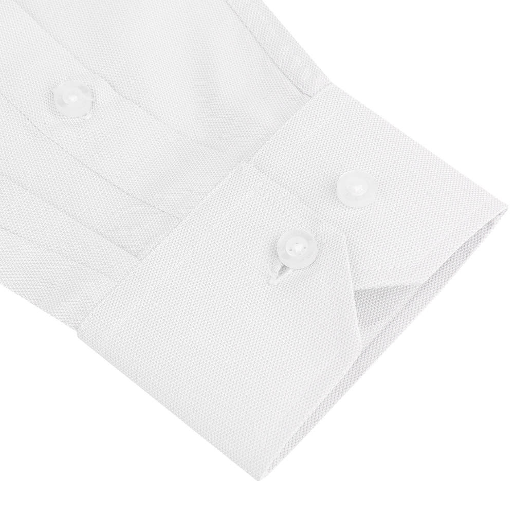 Camisa Texora Oxford Ligth Manga Larga Blanca