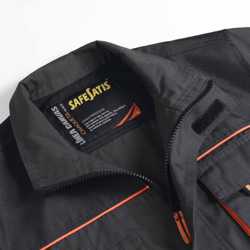 Chaqueta Texora Canvas Actium Tela Reforzada Gris