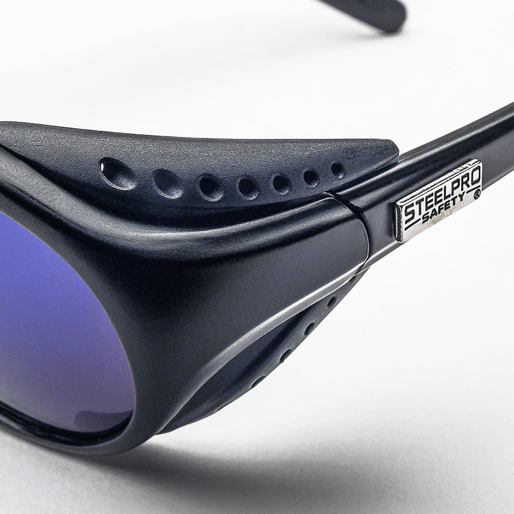 Lente de Seguridad Steelpro Mountain Espejado Azul