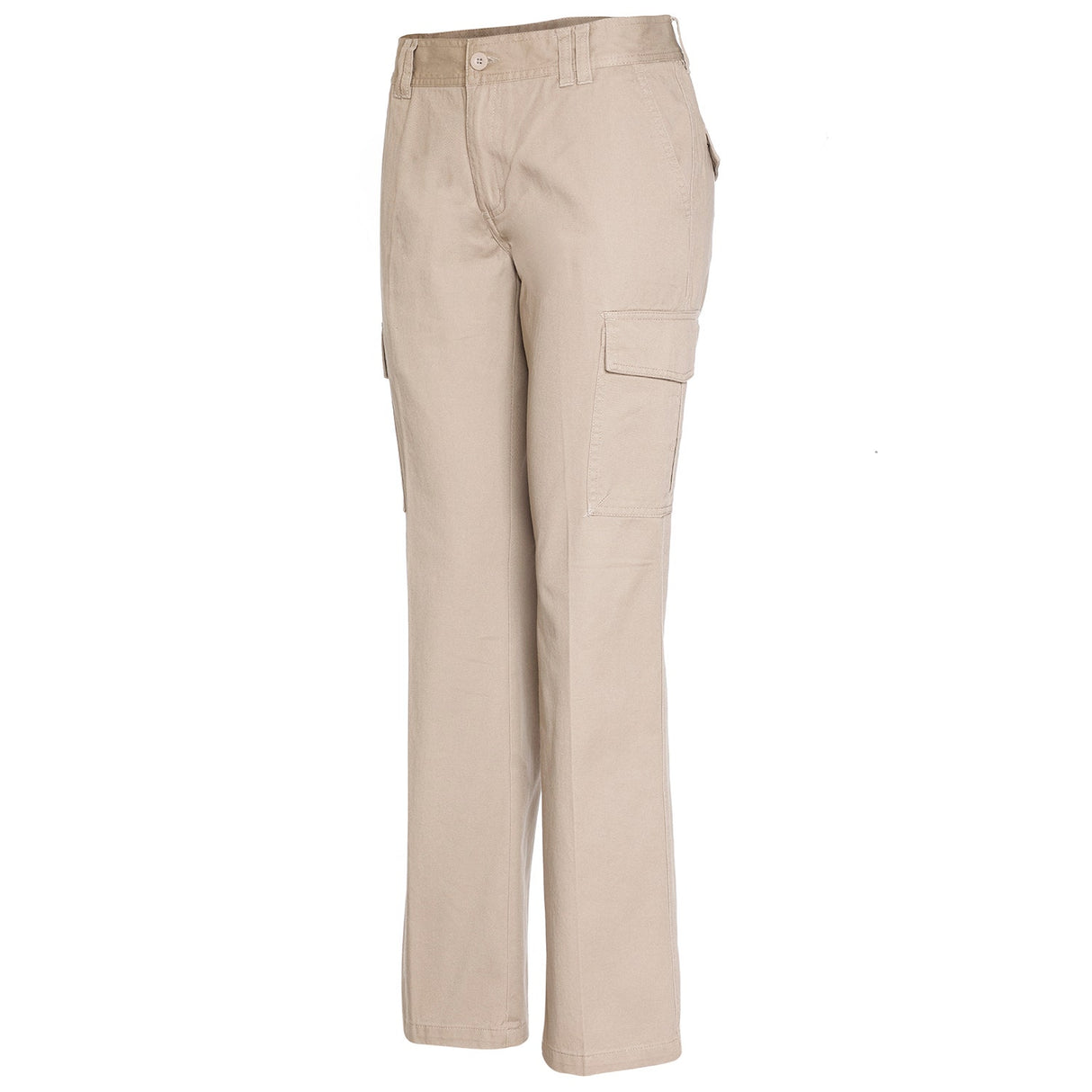 Pantalon Jayson Gabardina Cargo Mujer Beige