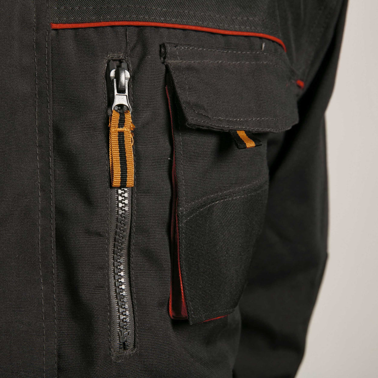 Overol de seguridad Texora Actium Gris Ribete