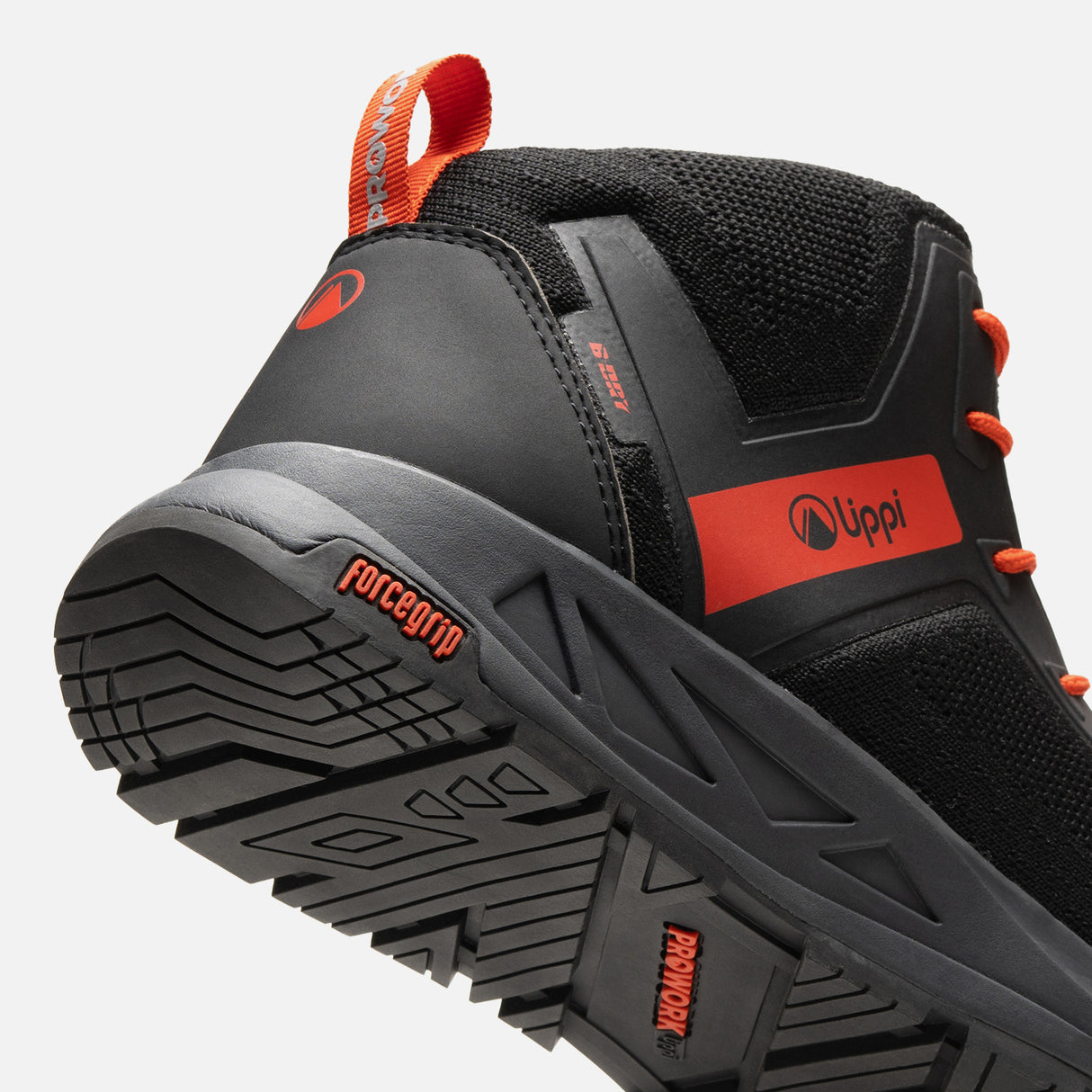 Botín de Seguridad Lippi Reaction Light Mid Rojo