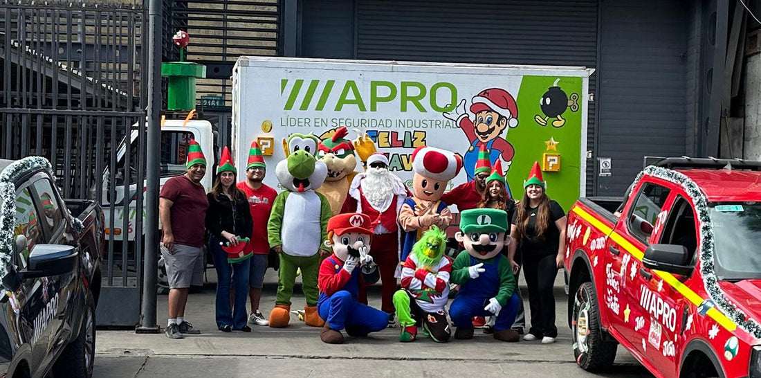 Navidad que se vive en equipo en APRO Iquique 🎄