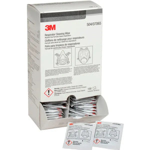 Paño Limpiador 3M para Respiradores 504 (100 unidades)