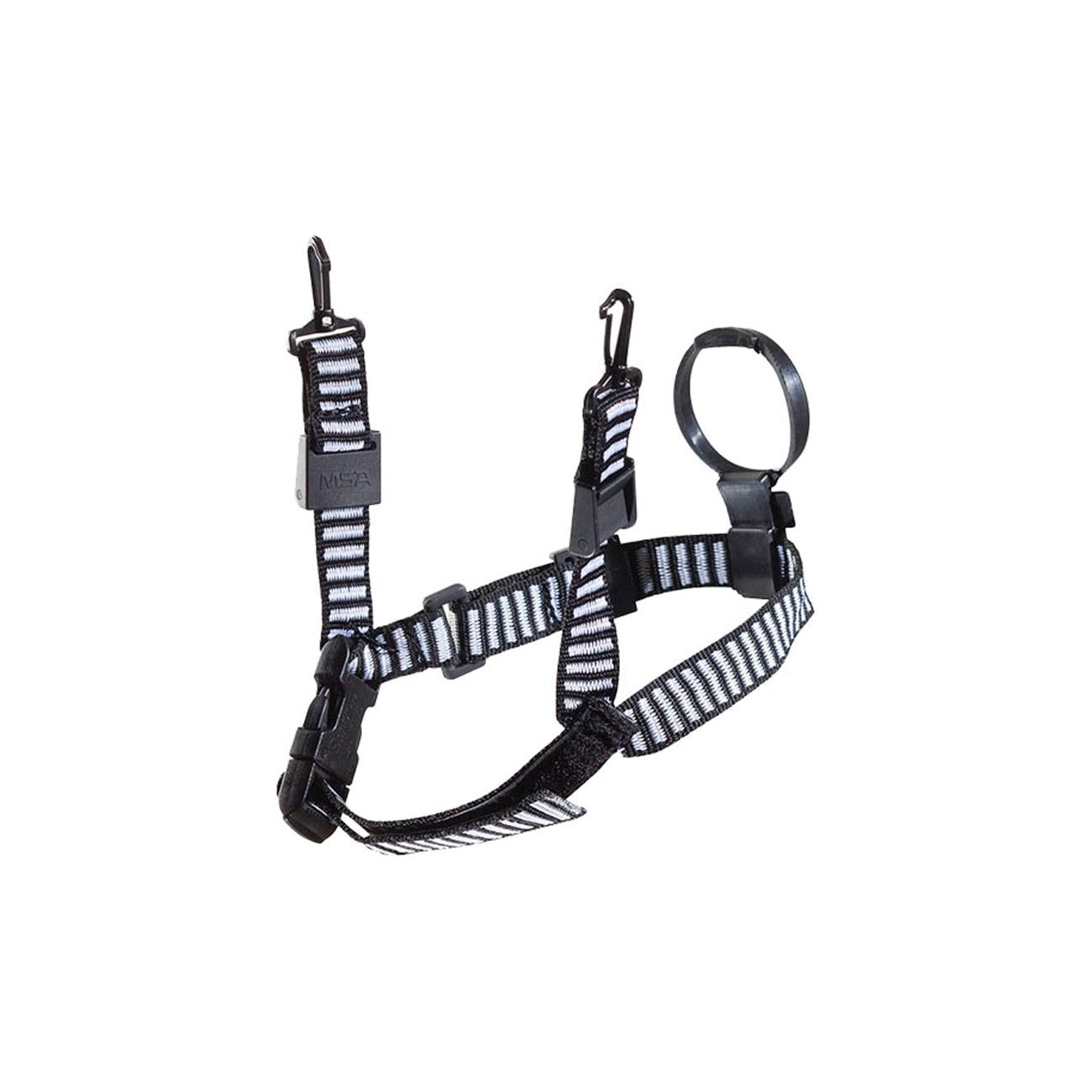 Barbiquejo de seguridad MSA 3 puntas c/ mentonera Fas Trac