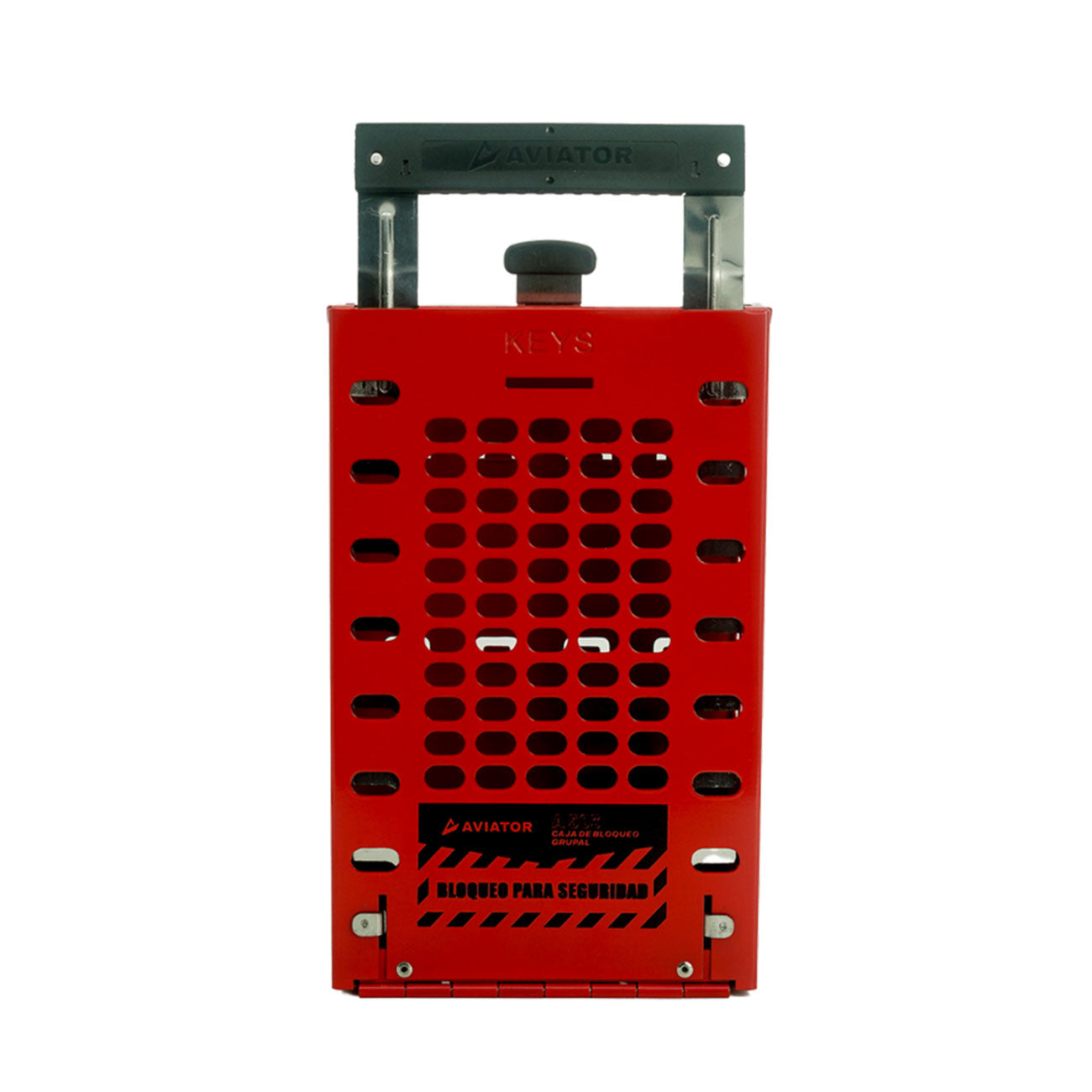 Caja de Bloqueo Grupal Aviator A 503 Imp Rojo